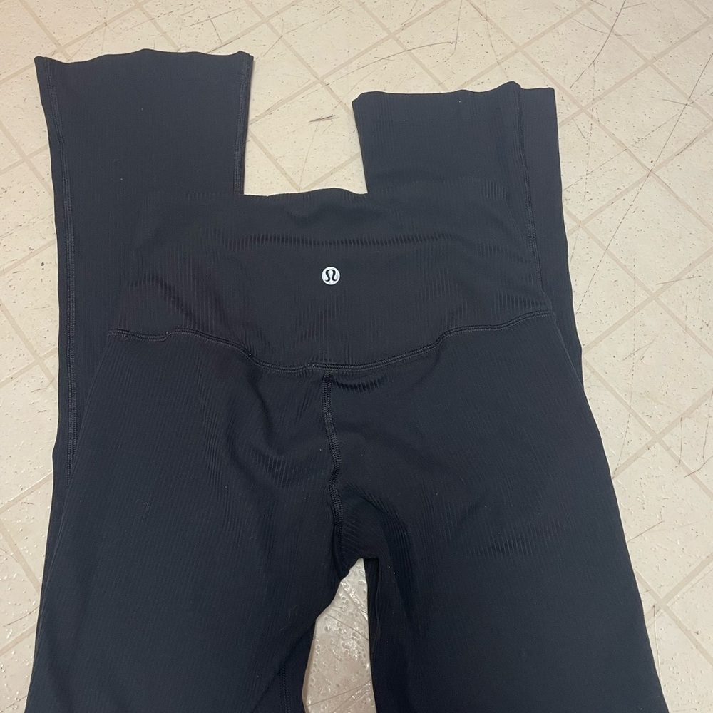 lululemon athletica Black Straight Leg Pants